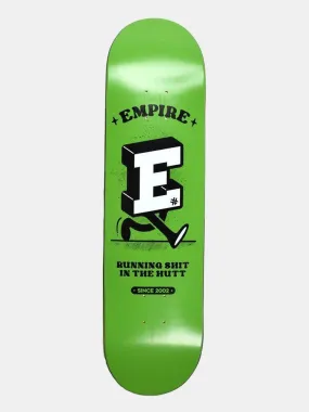 Empire Run'it Deck - Green 8.25