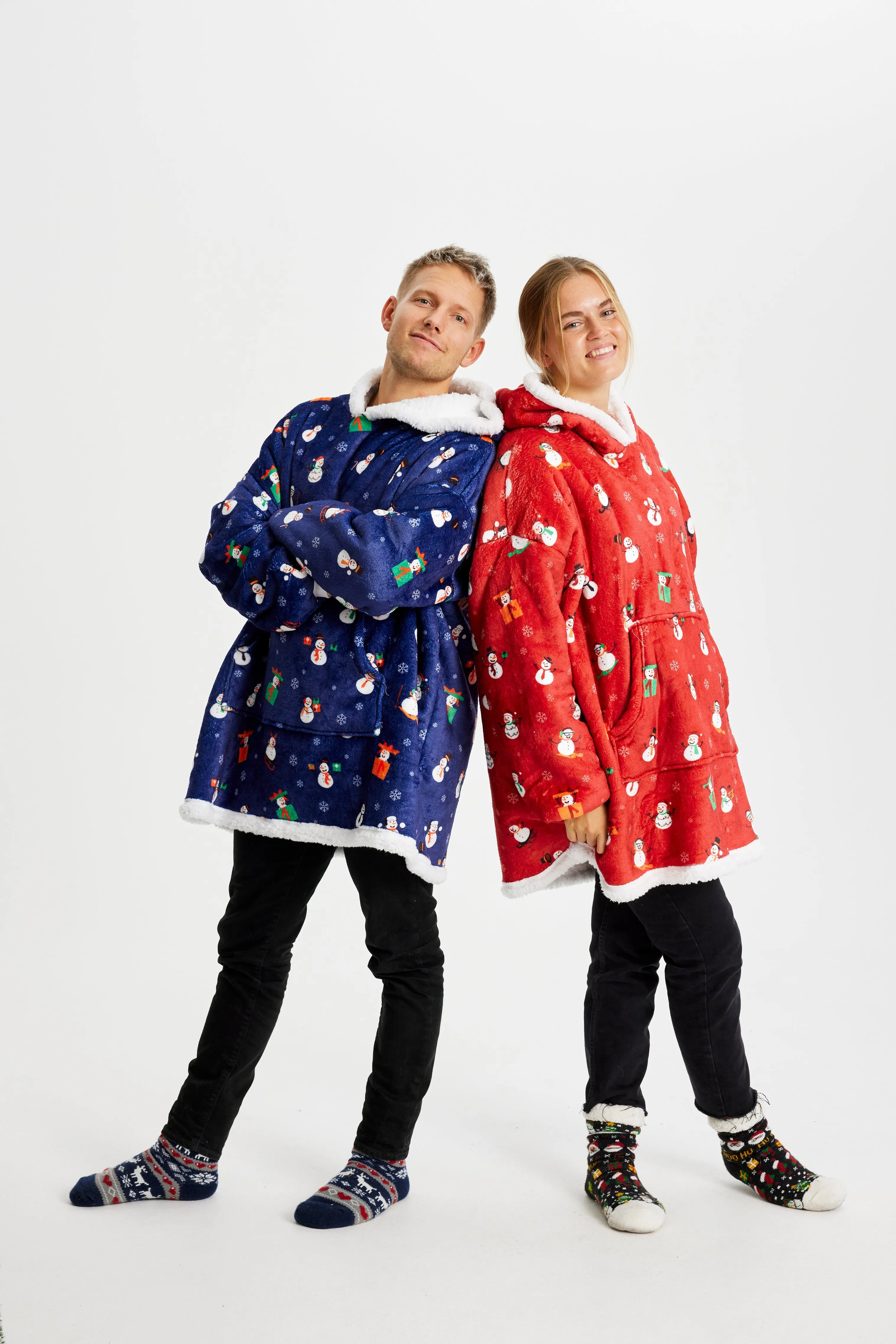 Snemand Dreamhoodie Rød - Voksen