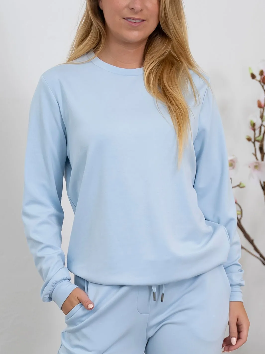 Soya Concept Banu 185 sweatshirt lyseblå